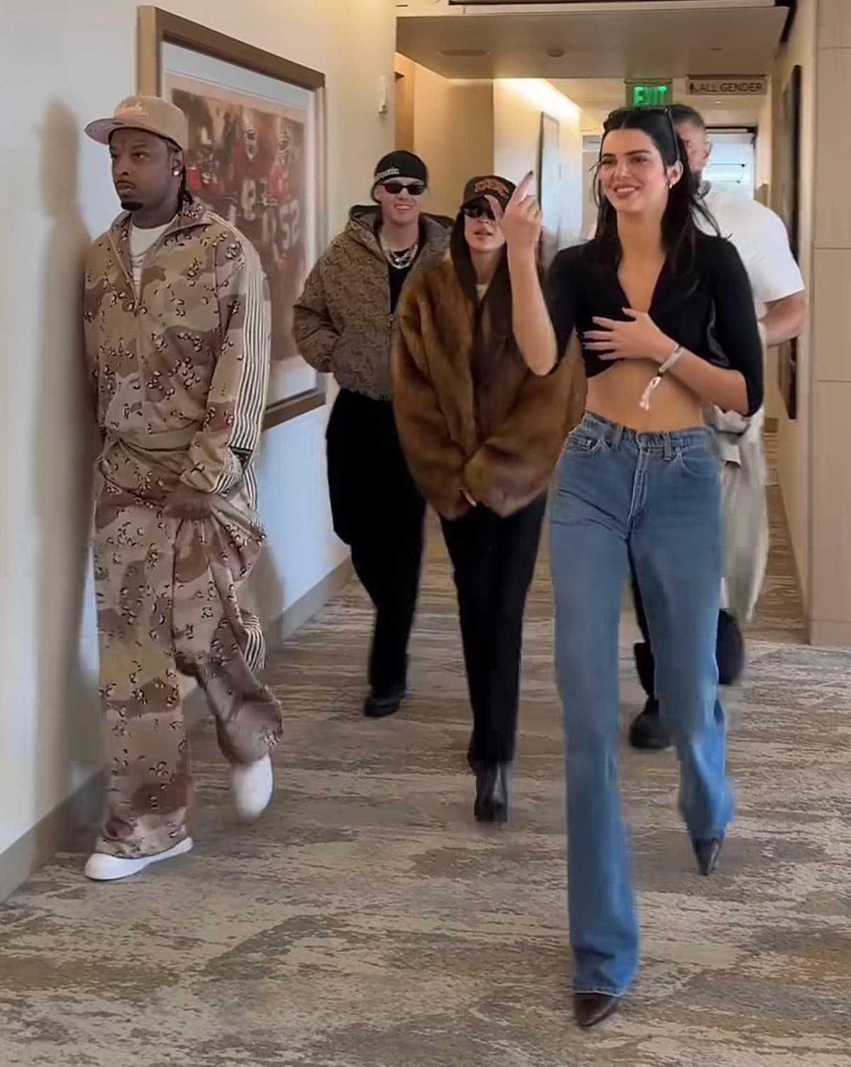 21 Savage And Kendall Jenner Walking Together