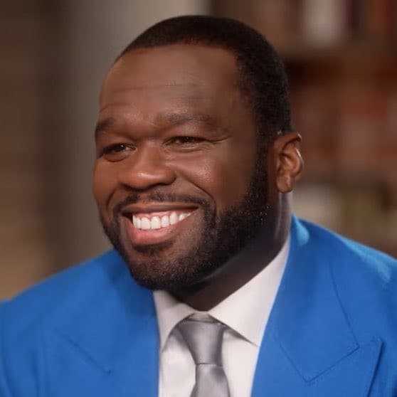 50 Cent Smiling