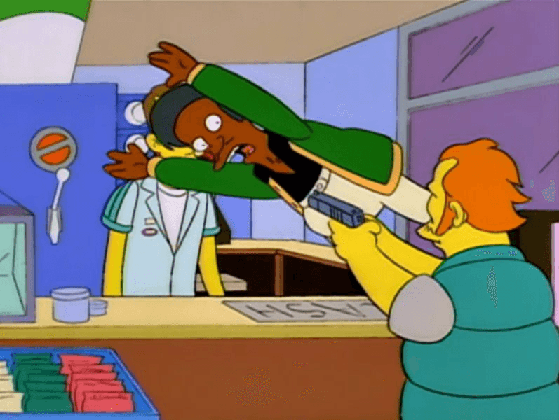 Apu Takes a Bullet