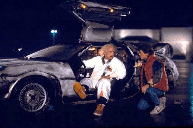 Back To The Future DeLorean Conversation