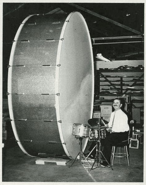 Giant Drum With Tiny Drummer Meme Template