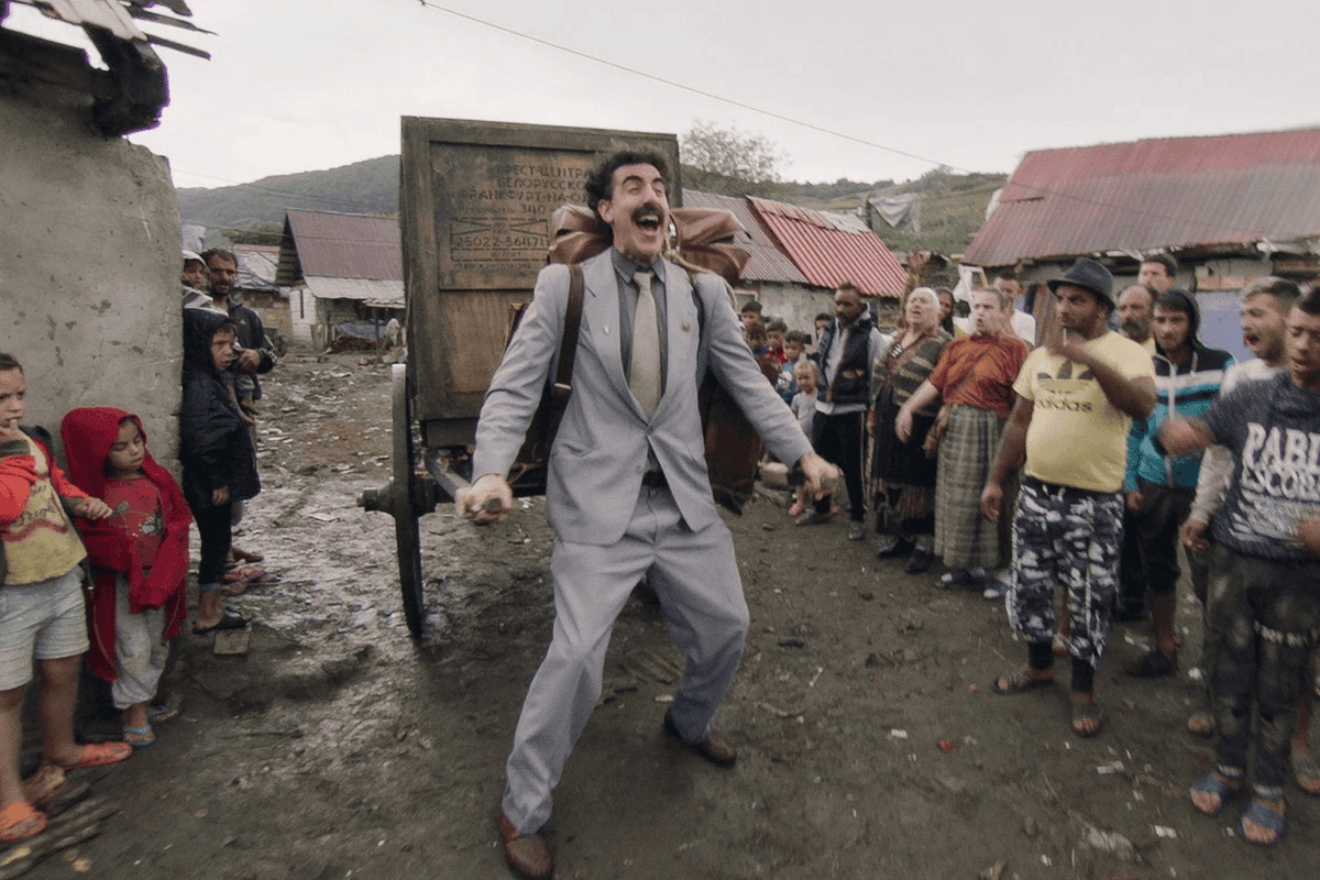 Borat Dancing In His Village
