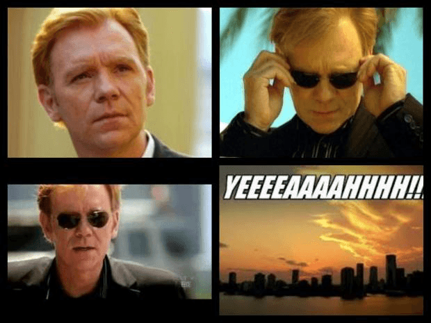 CSI Miami YEEEEAAAAHHH Meme Template