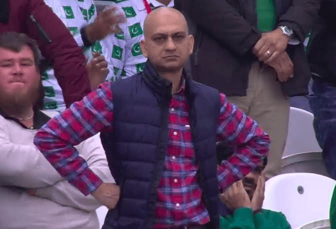 Disappointed Pakistani Fan