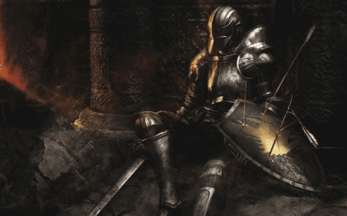 Dark Souls Defeated Knight