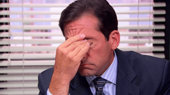 Michael Scott Facepalm