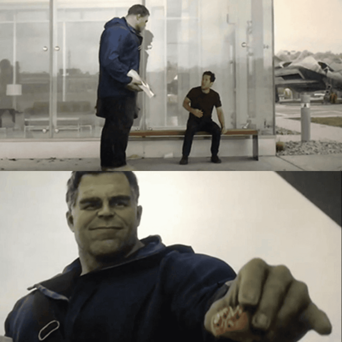 Hulk Giving Taco