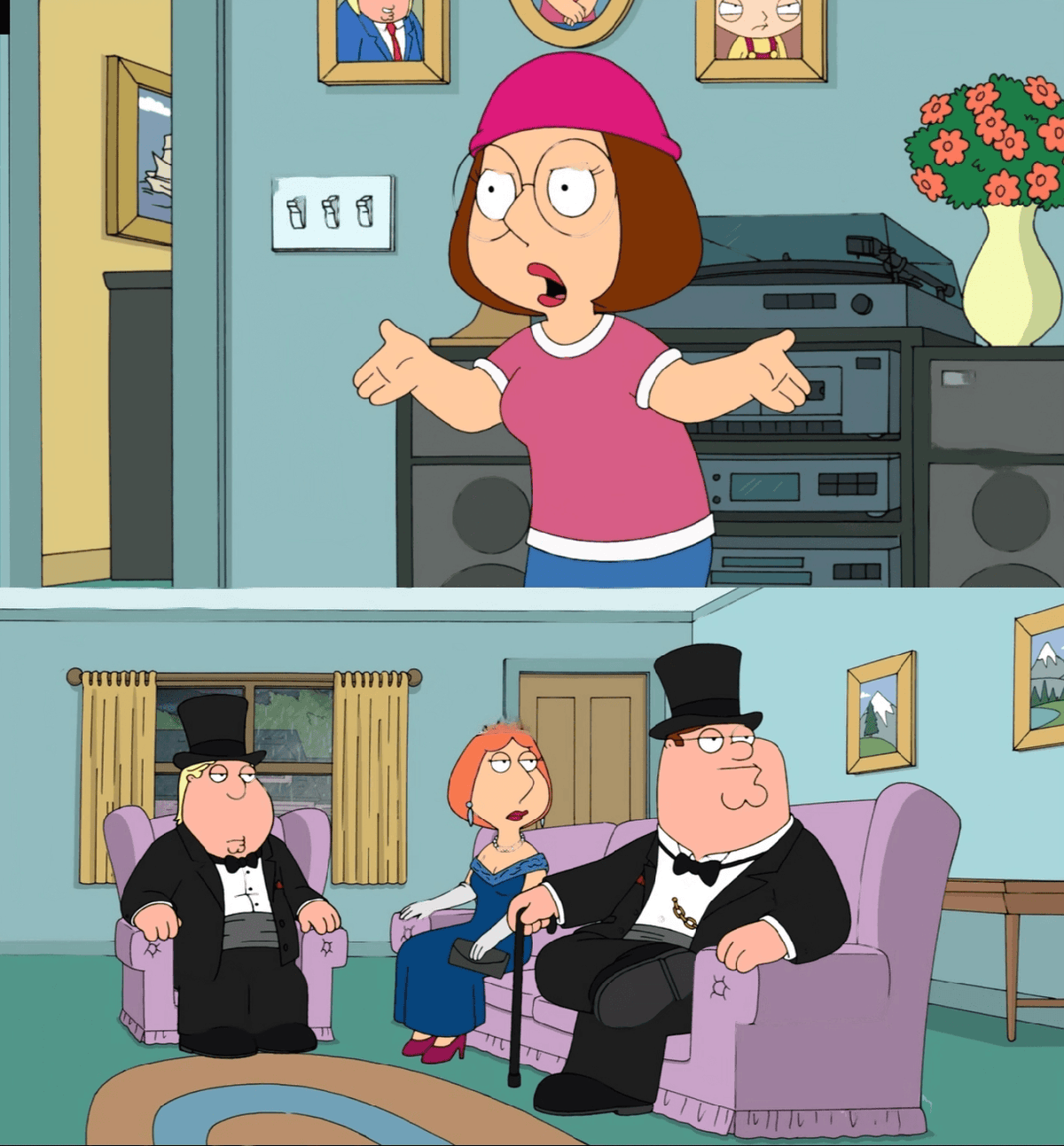 Meg Family Guy Comparison
