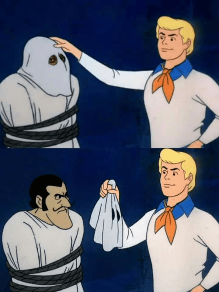 Scooby-Doo Mask Reveal