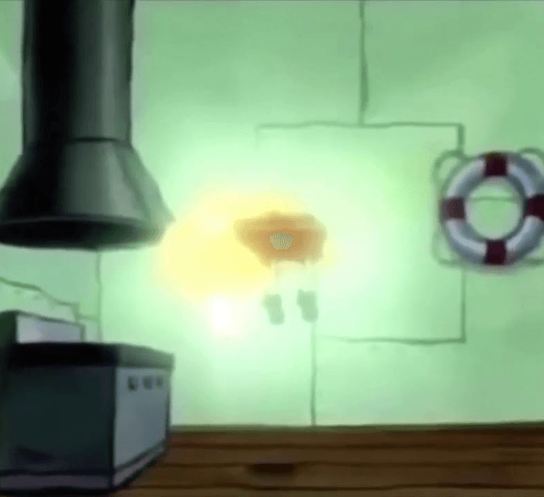 Spongebob Ascends Meme Template