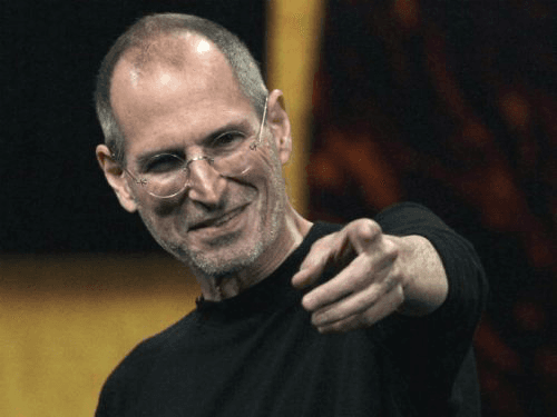 Steve Jobs Pointing