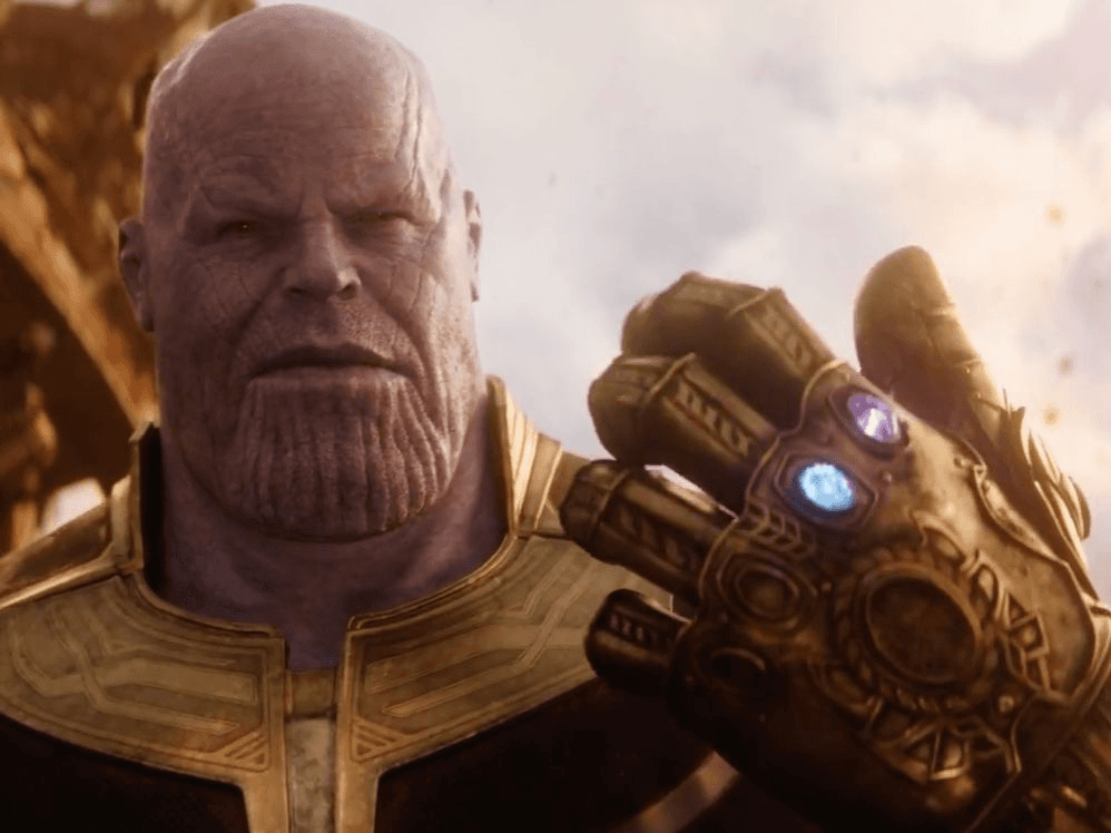 Thanos With Infinity Gauntlet
