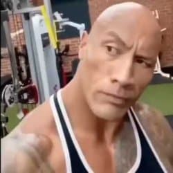 The Rock One Eyebrow Raised