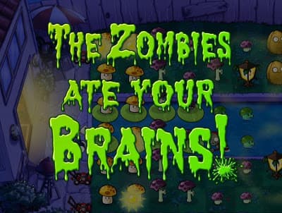 The zombies ate your brains meme template image.