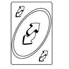 Uno reverse card meme template image.