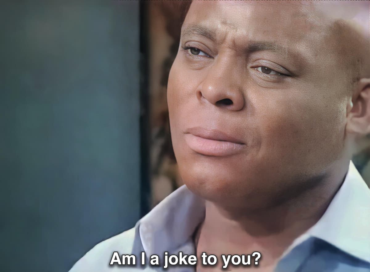 Am I A Joke To You? Reaction