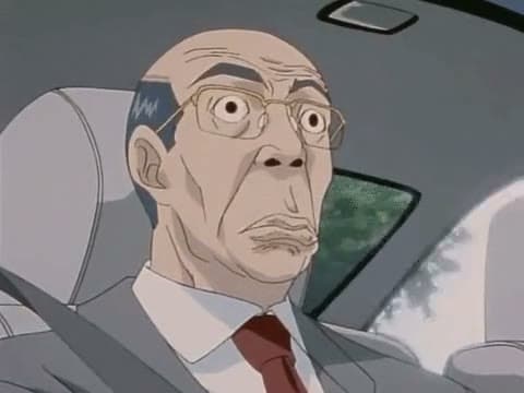 Anime Man In Car