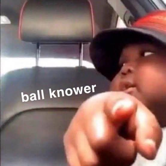 ball knower Meme Template