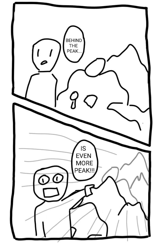 Behind the Peak Is Even More Peak