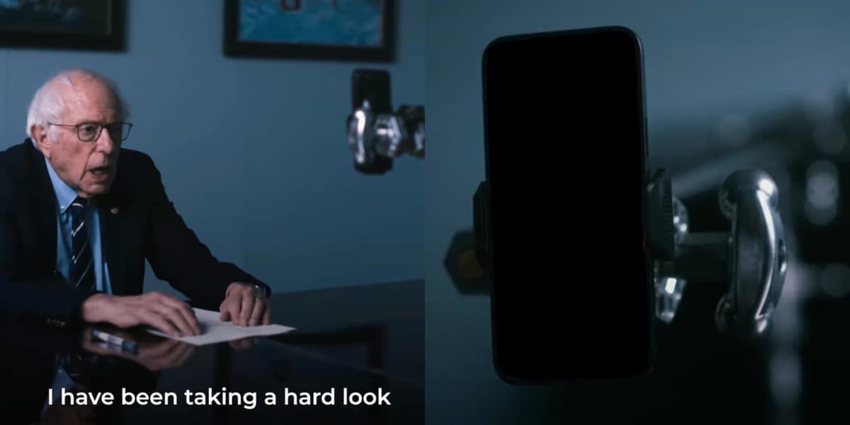 Bernie Sanders Taking A Hard Look
