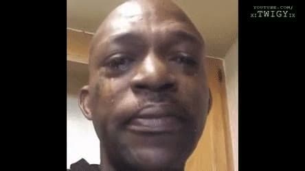 Black Man Crying Reaction