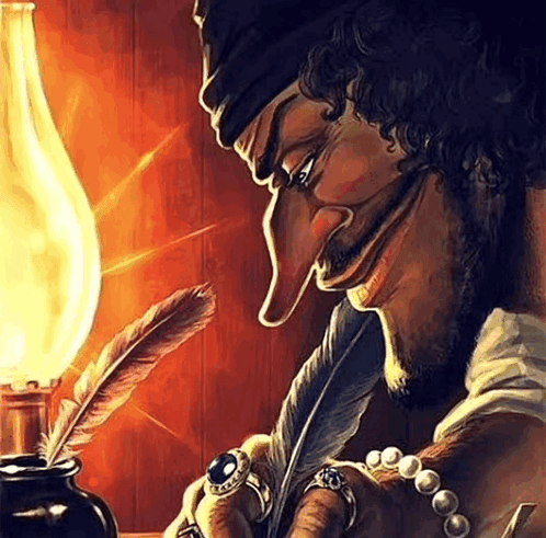 blackbeard writing meme template image.