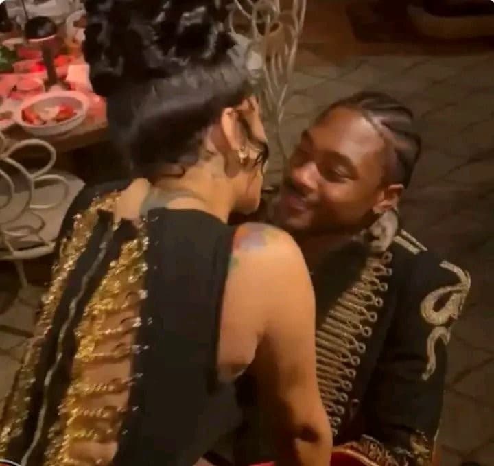 Cardi B And Stefon Diggs In Miami