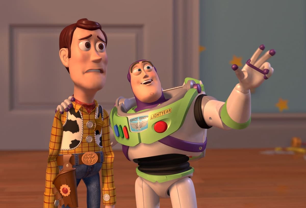 X, X Everywhere: Buzz Lightyear And Woody