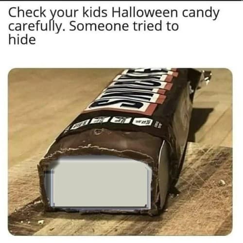 Check Your Kids' Halloween Candy Carefully