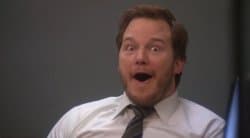 Chris Pratt Surprised