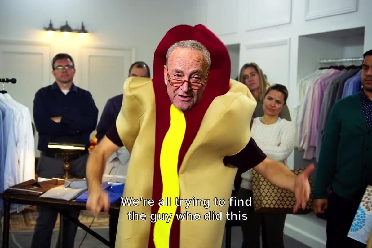Chuck Schumer "We're Trying to Find The Guy Who Did This"