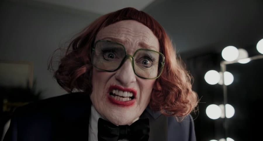 Conan O'Brien as Aunt Gladys - Oscars 2026 meme template