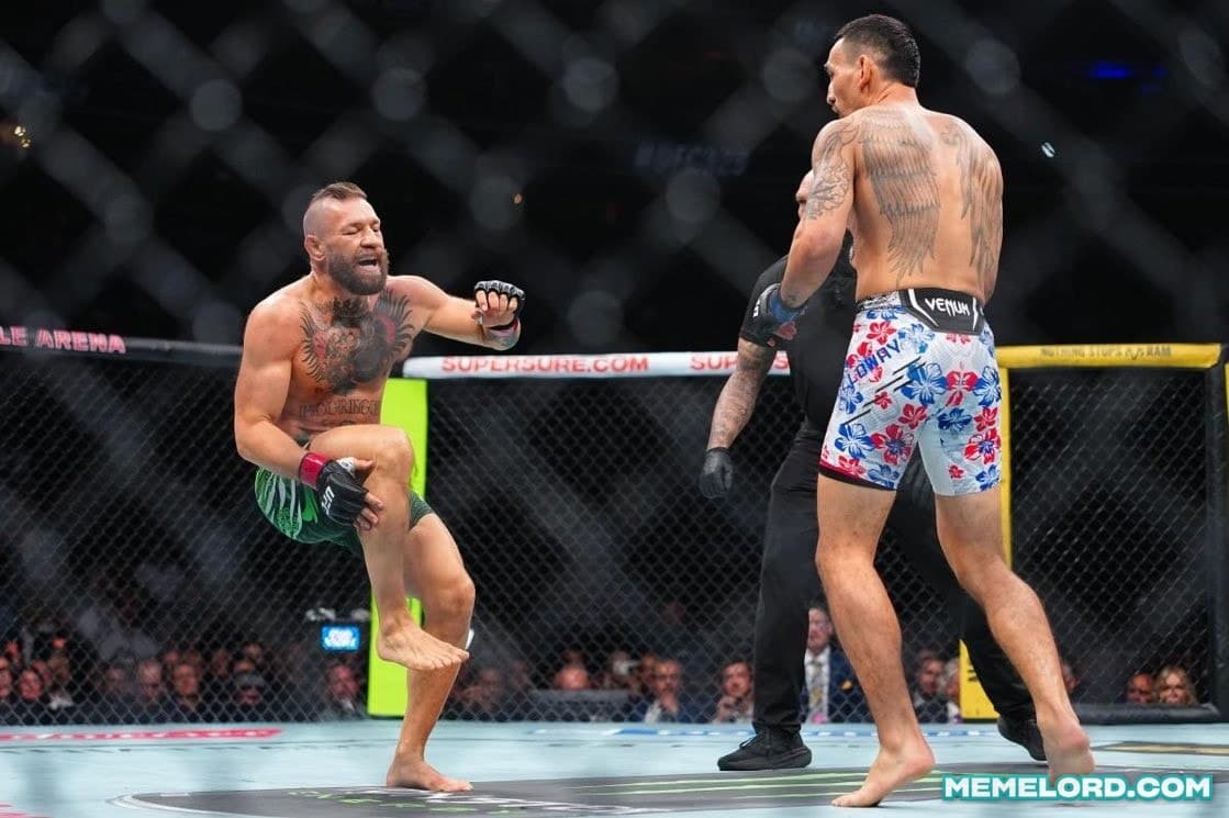 Conor McGregor Cramping - UFC 329 meme template