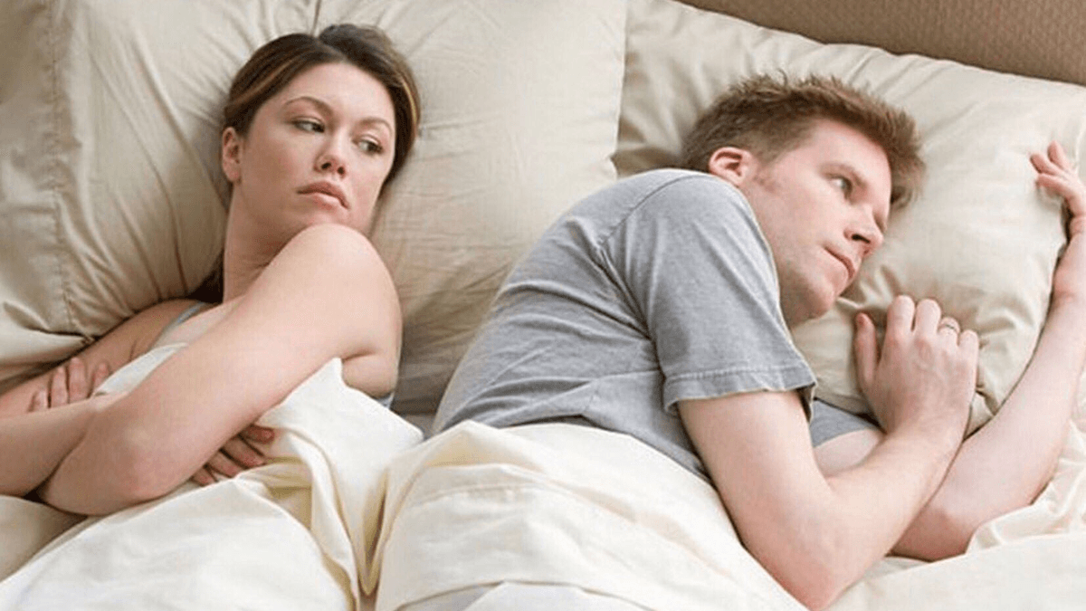 Couple In Bed