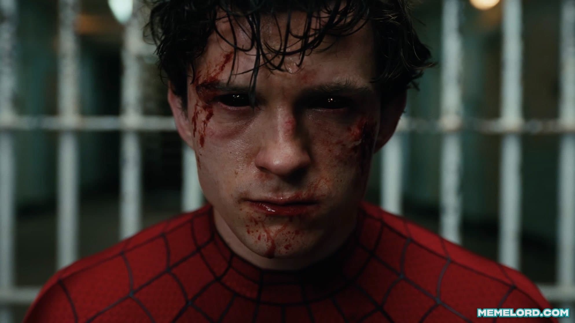 Depressed Peter Parker - 'Spider-Man: Brand New Day' meme template