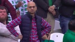Disappointed Cricket Fan
