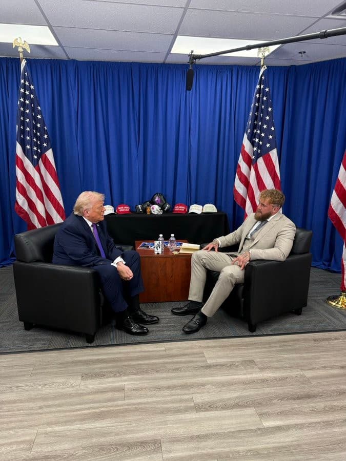 Donald Trump interview with Jake Paul