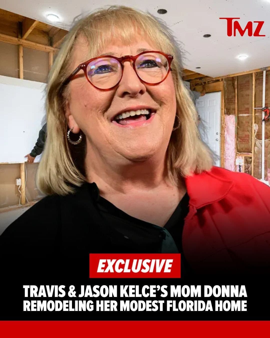 Donna Kelce remodelling her home TMZ
