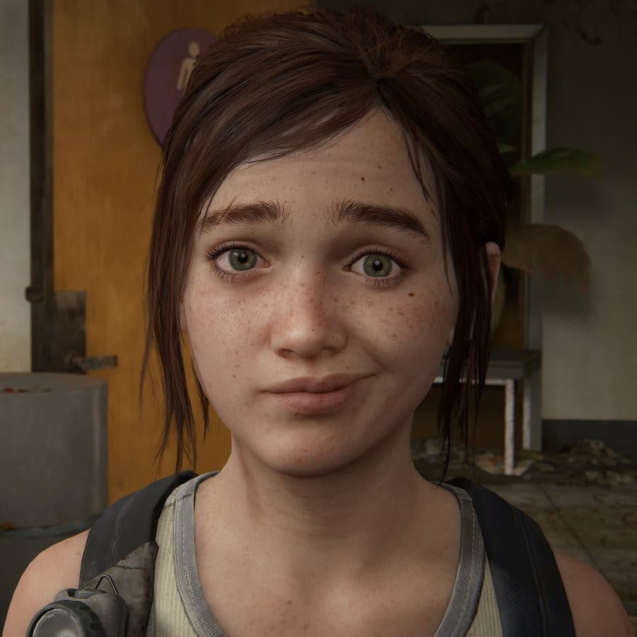 Ellie Williams smirk - "The Last of Us"