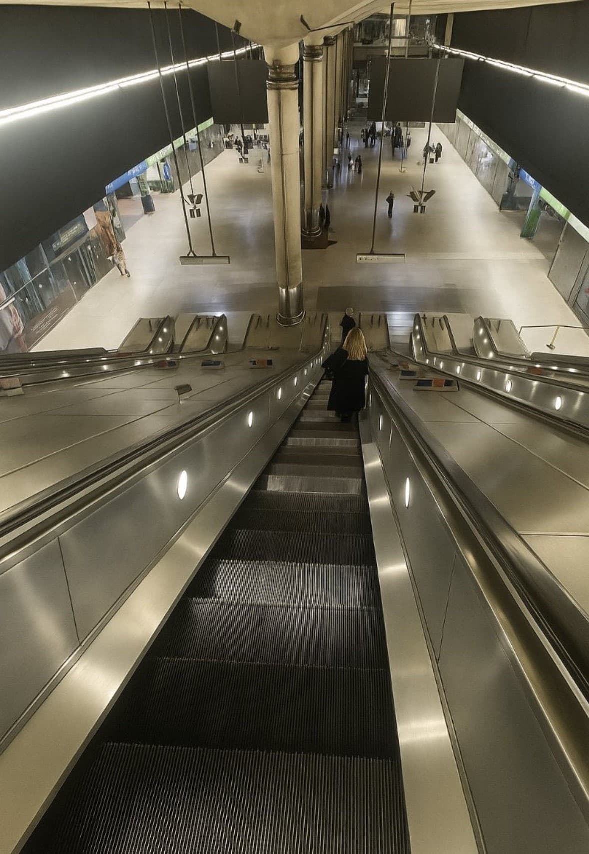 Escalator "How sees the world" blank