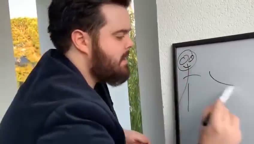 Fast Guy Explaining Longer