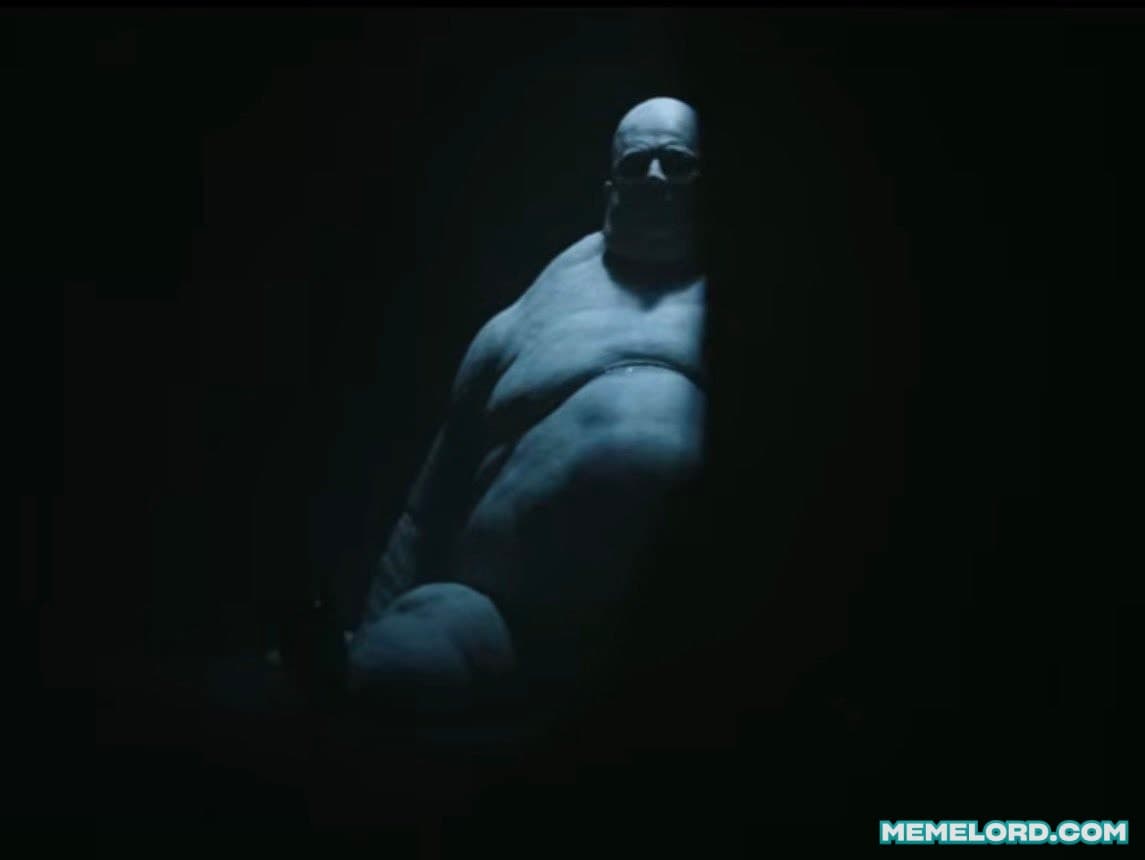 First look at a freak in Zach Cregger's ‘RESIDENT EVIL’. meme template
