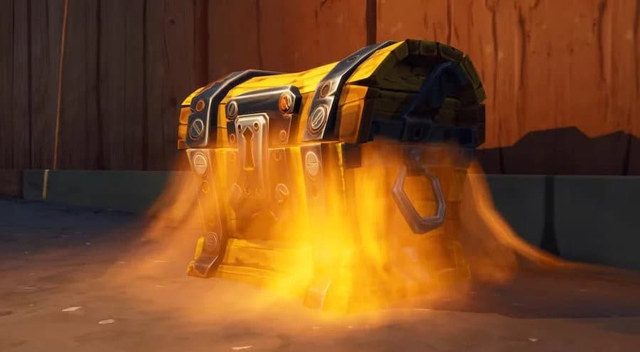 Fortnite legendary chest meme template