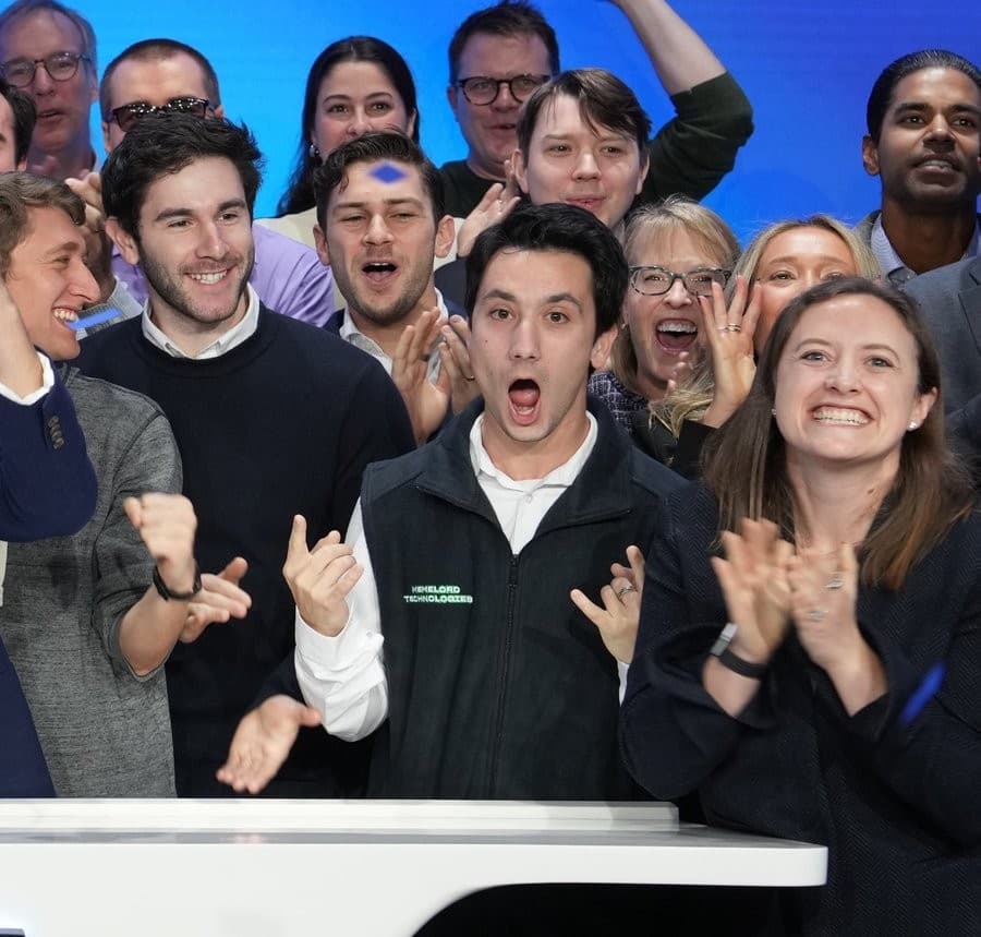 Founder Jason Levin Screaming at NASDAQ