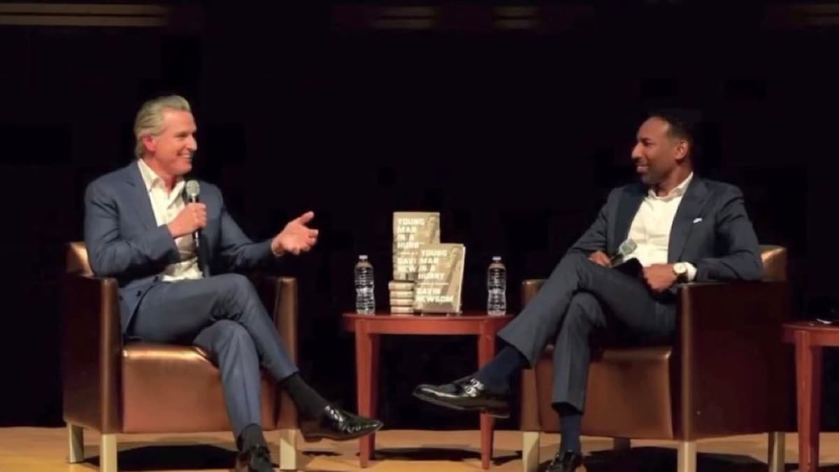 Gavin Newsom to black mayor: "I'm just like you"