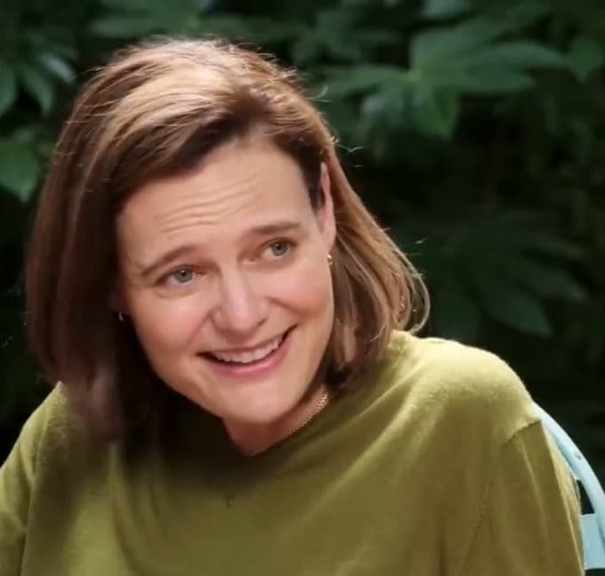 GQ interviewer Katherine Stoeffel meme template