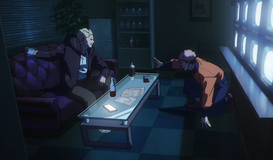 Hakari beating Yuji JJK meme template