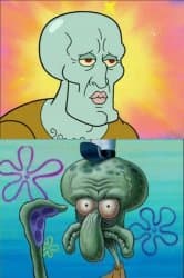 Handsome Squidward