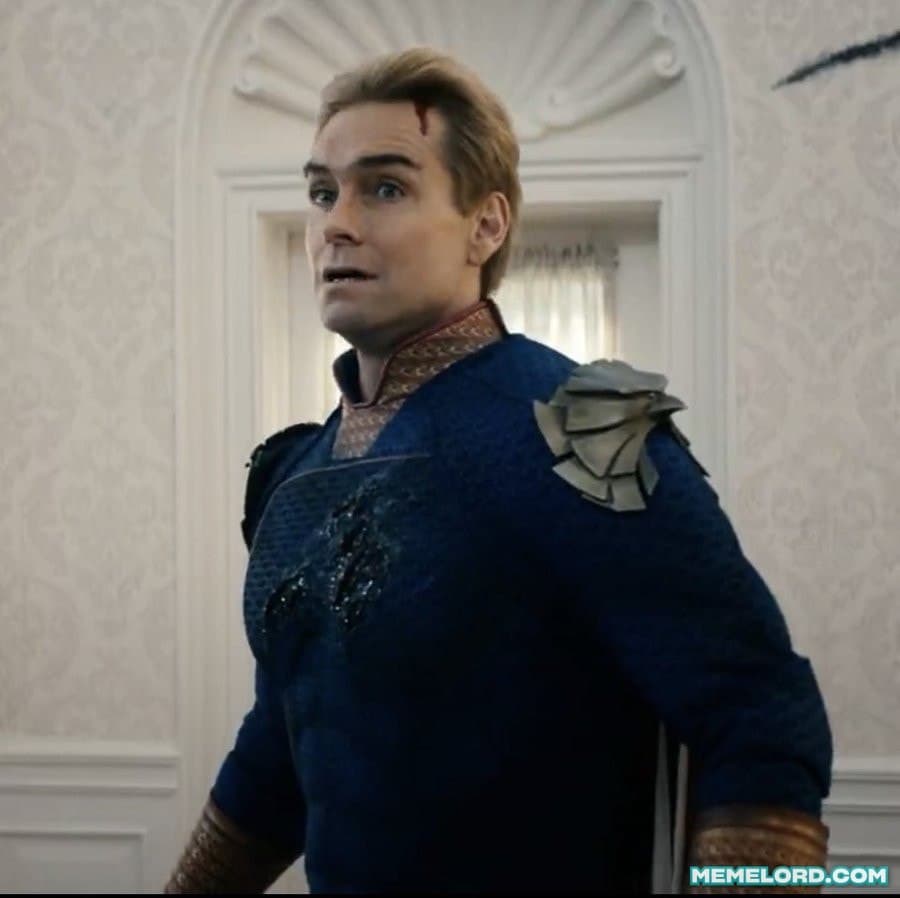 Homelander cooked - 'The Boys' finale meme template
