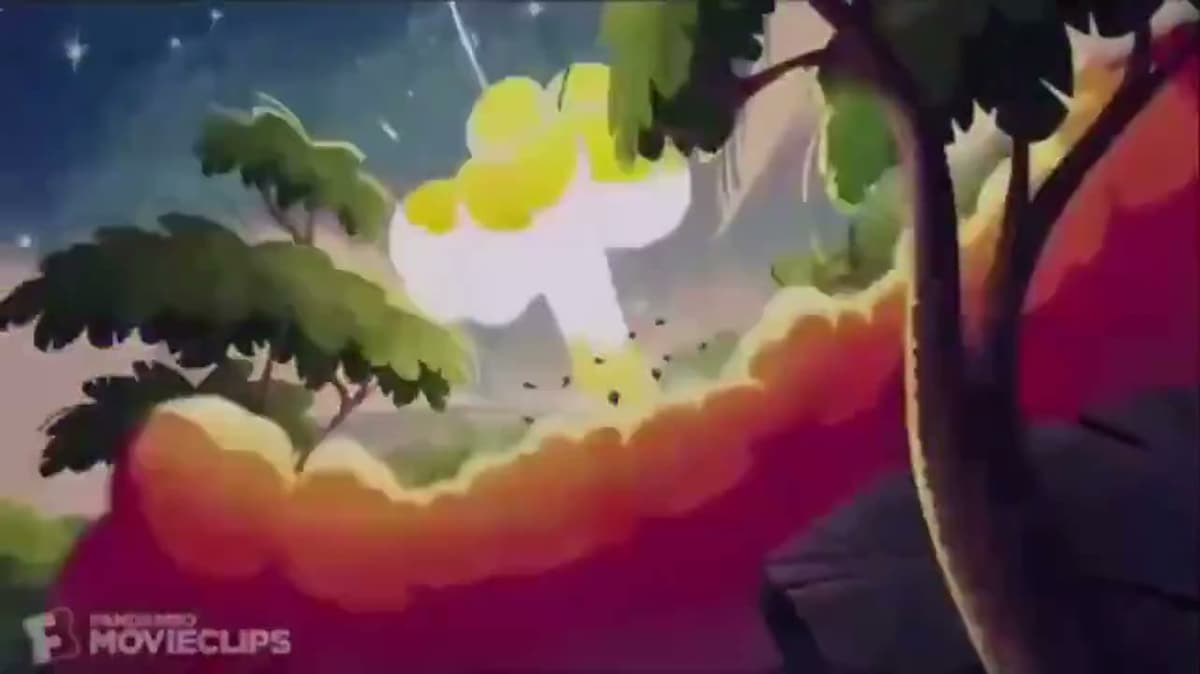 How Blank Sees Blank Explosion